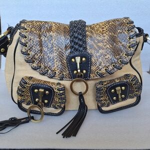 Vintage Rafe New York Spring 2006 Alvear   Bohemian Style handbag Y2K Boho